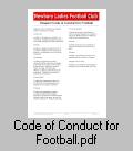 Newbury Ladies Respect Code of Conduct for Football